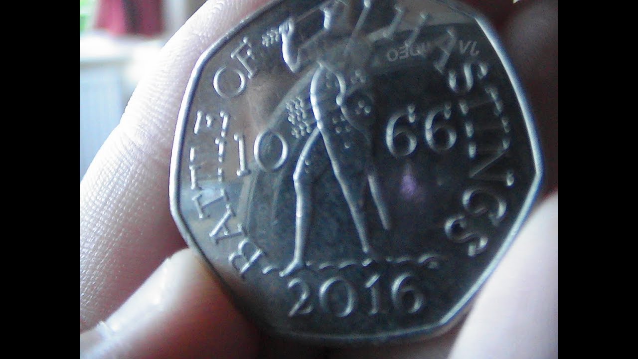 Battle of Hastings 2016 50p coin