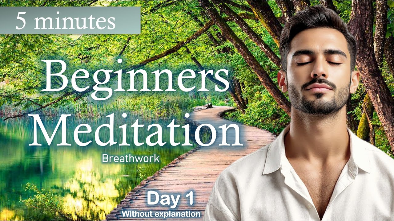 LEARN THE BASICS OF MEDITATING | Regain control over your live | Guided beginner mini course