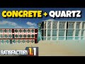 I Built OVER 5,000/min Concrete and Silica in Satisfactory!