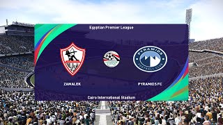 Zamalek SC vs Pyramids FC  (11/12/2022) Egyptian Premier League PES 2021