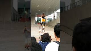 1040804 164534：帶著孩子遊東京 台場街頭藝人特技表演 VIDEO0073