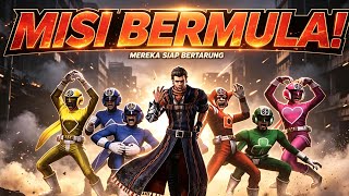 MISI BERMULA! Pasukan Pelangi VS Ksatria Misterius — Pertarungan Epik!
