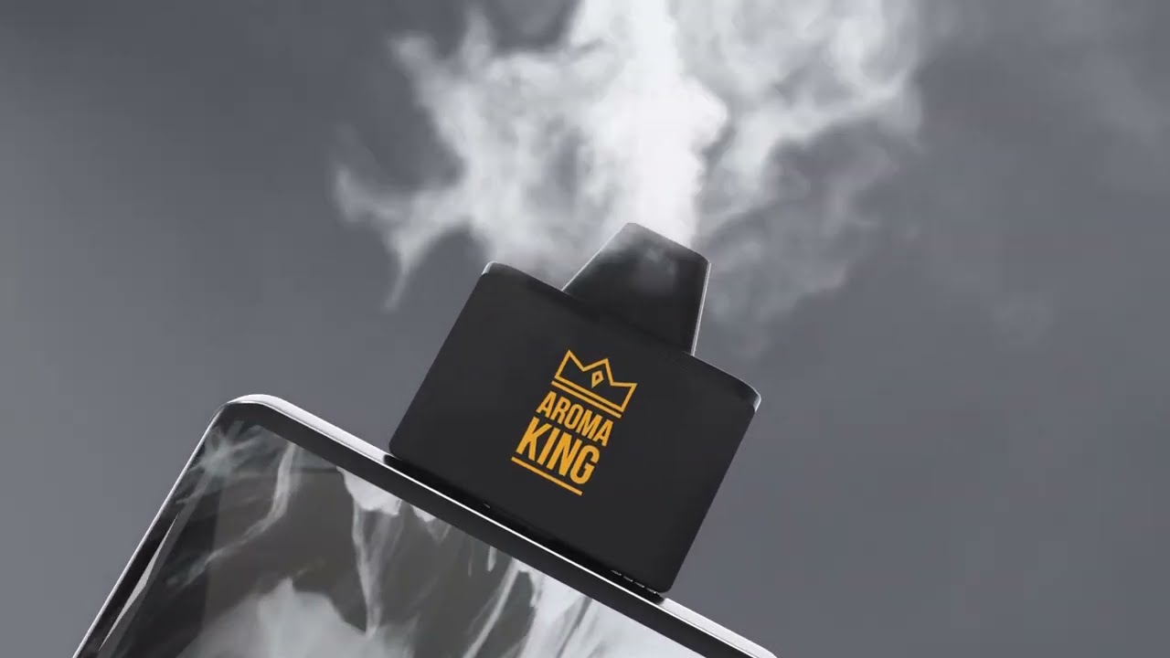 Aroma King IUNI - The first disposable e-cigarette without battery - vape with your phone!