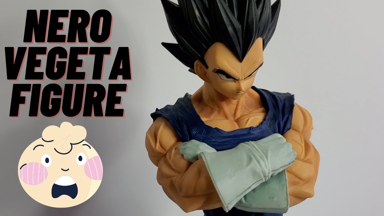 VEGETA Figure Dragon Ball Z Banpresto Grandista Nero Statue