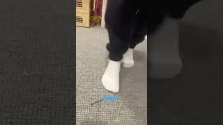 bobby pin on the ground | feet | #jigglemovement #aboutdamntimelizzo