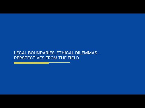 BAS-L Speaker Series | Legal Boundaries, Ethical Dilemmas | 2025