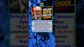 Birleşik Krallık Avam Kamarası Üyesi Jeremy Corbyn: Bunların Hepsi İngiltere Yüzünden #keşfet #short