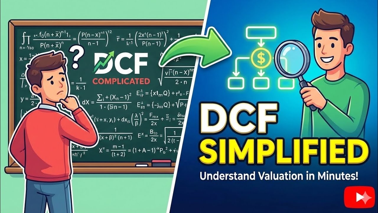 Discounted Cash Flow simplified | Finance terms explained very simply 