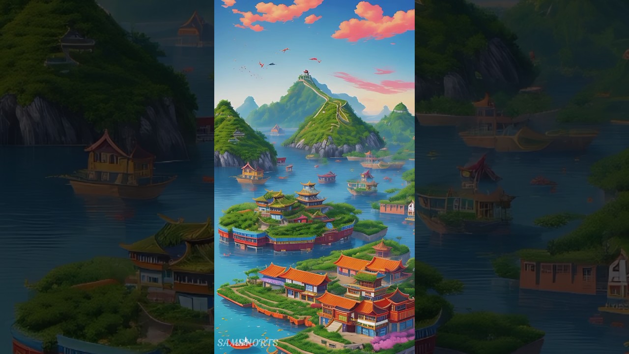 Chinese Floating Islands HD 