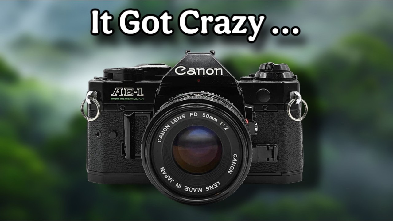 Фотоаппараты 80-х, которые чуть не погубили рынок.