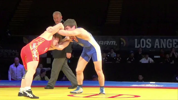 57 KG Beka Bujiashvili Georgia vs  Sergiy Ratushny...