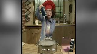 Classic Cooking by the numbers with Ruth Buzzie on Sesame Street Closed Caption