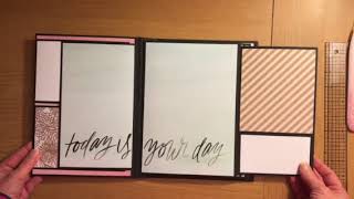 Handmade Mini Photo Album using Hello Sunshine collection by Me & My Big Ideas screenshot 5