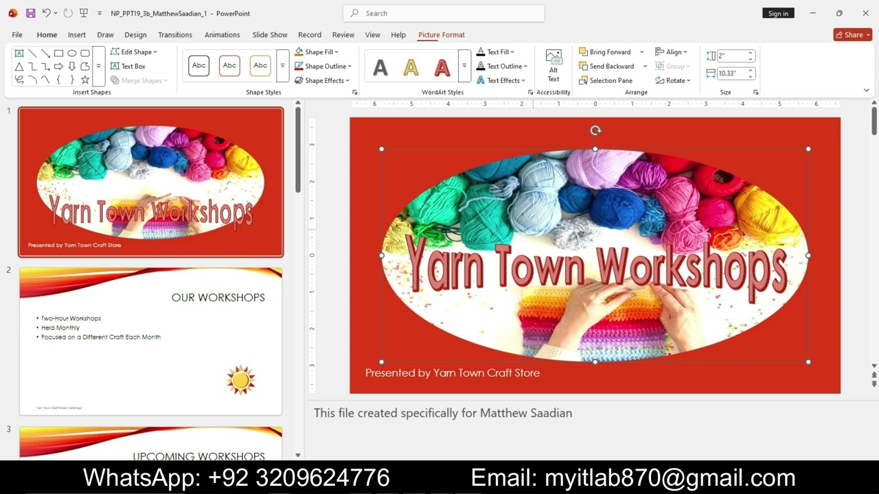 New Perspectives PowerPoint 2019 | Module 3: SAM Project 1b | Module 3: SAM Project 1b