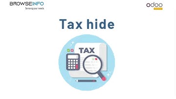 How to Use Tax Hide Odoo App? Simplify Tax Visibility in Sale and Purchase Orders and Invoices
