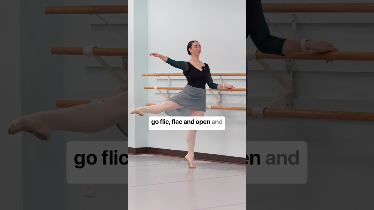 Вот как делать флик-флак в стиле «ан дехор». Сохраняйте форму и подтянутое тело 