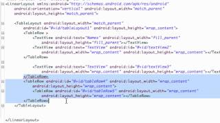 Android Application Development Tutorial   111   TableLayout and Intro SQLite Database Net Worth