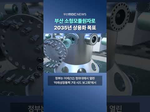 <strong>부산</strong> 소형모듈원자로 2035년 상용화 목표