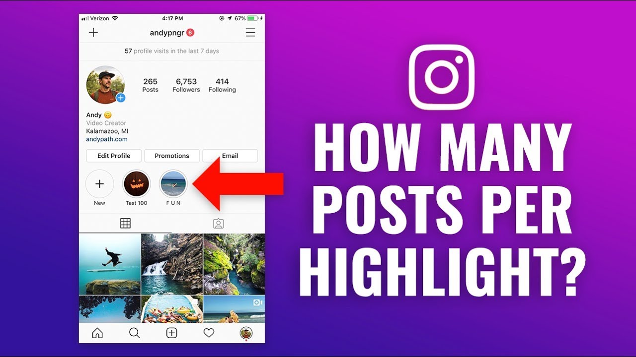 How Many Instagram Story Posts per Highlight?