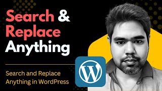 Search and Replace any text, URL, or content in WordPress quickly and safely.