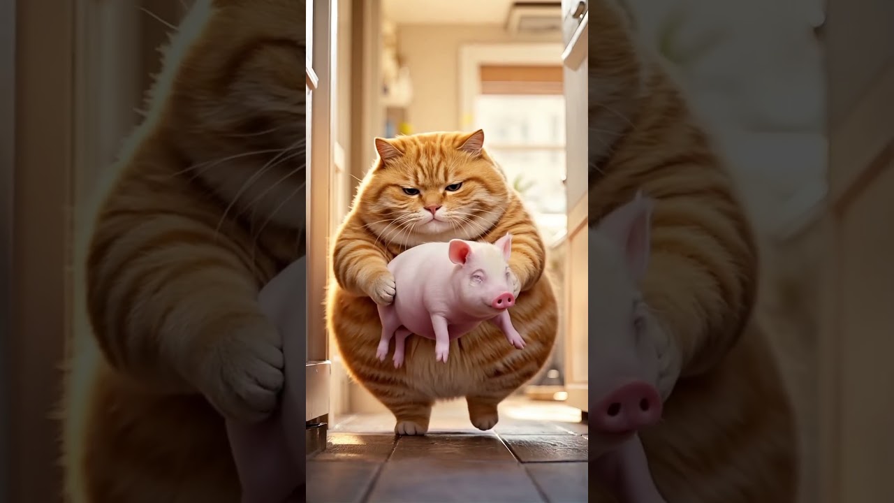 Orange Cat Chef's Sausage-Making Adventure! 🌭