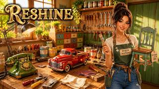 ReShine! 🕰️🖌️ INCREDIBLY CALM AND COZY Demo Long Gameplay - No Commentary