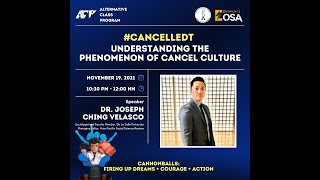 #Cancelledt: Understanding the Phenomenon of Cancel Culture