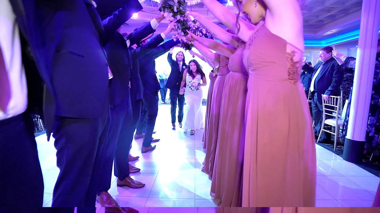 Bride & Groom Entrance Roman Reigns Head of the Table Wedding