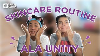 [Eng Sub] #UN1TYCam - Room Tour and Skin Care Routine UN1TY (Boyband Dorm Tour & Skin Care Routine)