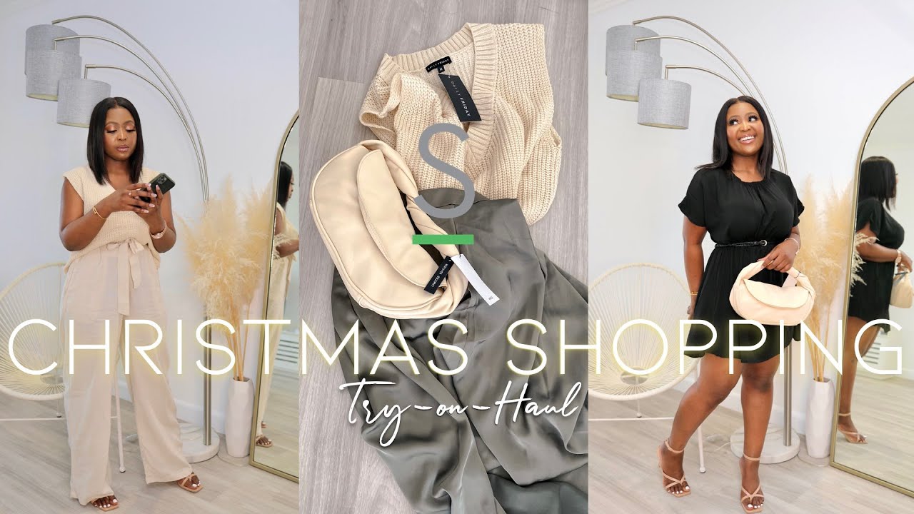TRY ON HAUL | What i got for Christmas from SUPERBALIST