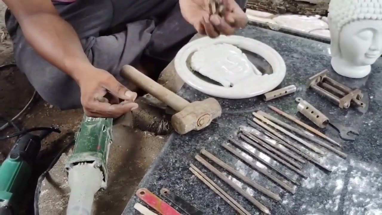 Power Stone Carving Set Chisels,Pneumatic Chisel,Rasps,Files, Hammers,Craft Knives &Blades_Moortikar