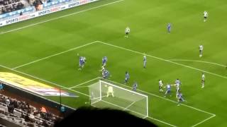 Newcastle 4 Birmingham 0 Yoan Gouffran Goal