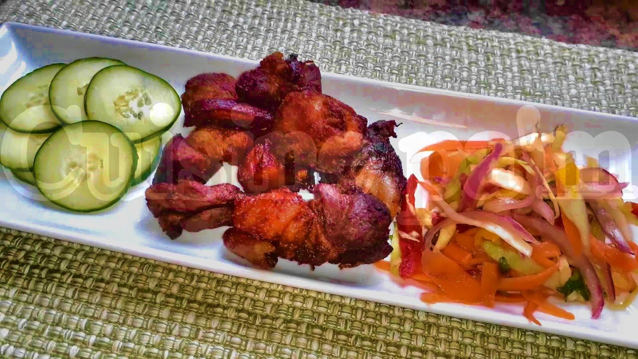 Men griyo bouch koule dlo-a(Haitian Griyo recipe) - YouTube