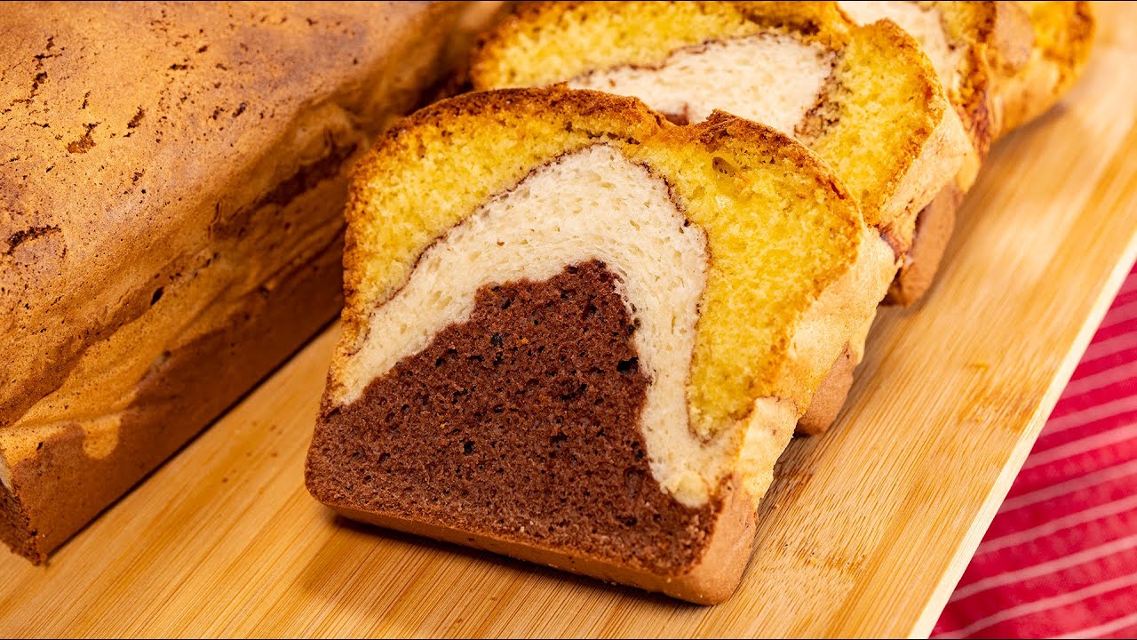 Three Color Sponge Cake - YouTube