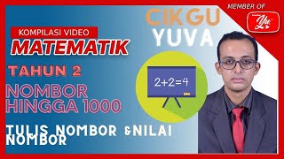 MATEMATIK| TAHUN 2 | NOMBOR HINGGA 1000 : Tulis Nombor dan Nilai Nombor #matematik #pdpr