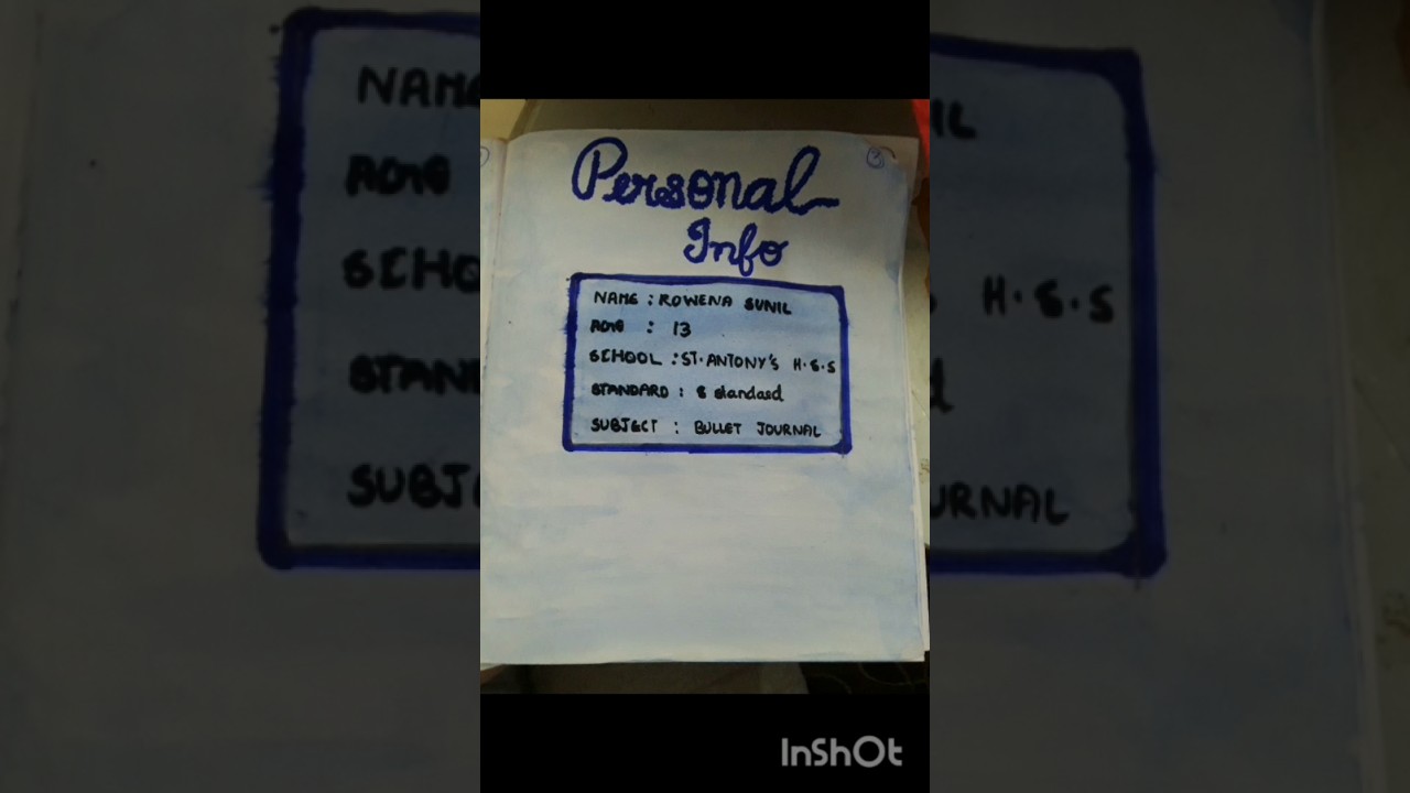 make bullet journal pt -2 🌷🤍✍️ 