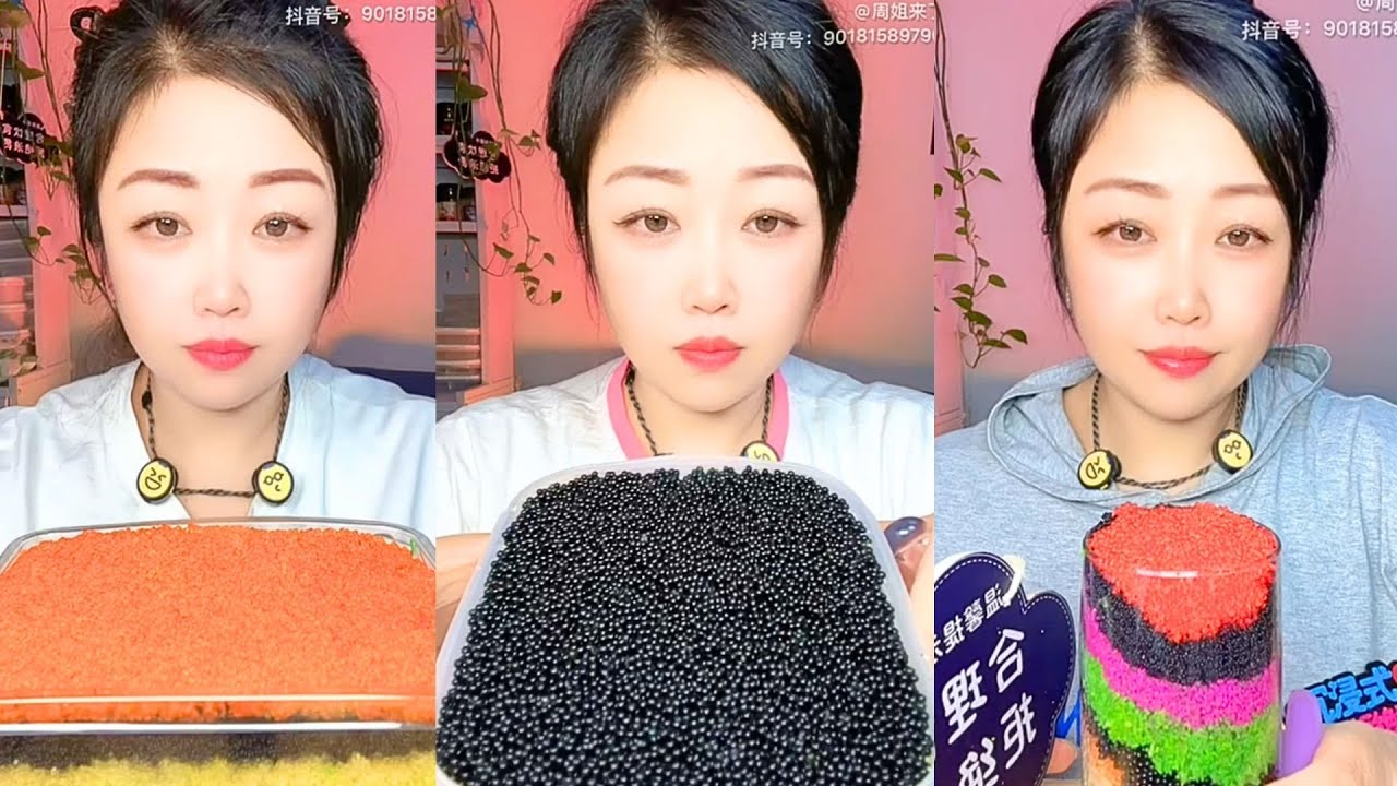 Traditional Fish Roe ASMR Eating | Soft Pop Seafood Mukbang #25