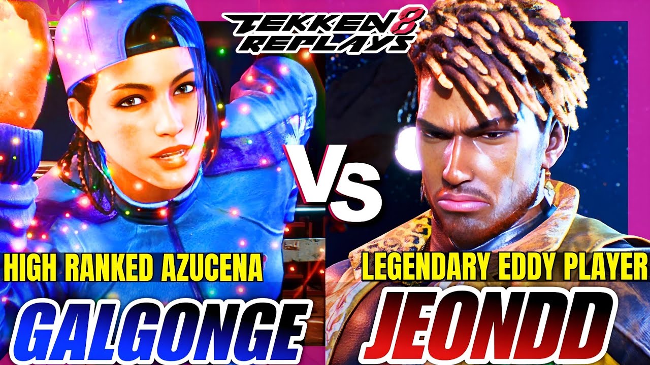 Tekken 8 | Galgonge (Azucena) vs JeonDDing (Eddy) | High Level Ranked Match Replay