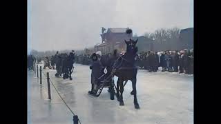 De Strenge Winter Van 1929 In Kleur! Winter In Holland In 1929 In Color! [A.i. Enhanced & Colorized]