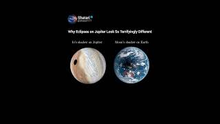 Why Jupiter's Moon Casts a Perfectly Sharp Shadow (And Earth's Doesn't!)