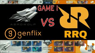 GENFLIX AEROWOLF vs RRQ (GAME 1) MPL INDONESIA SEASON 5