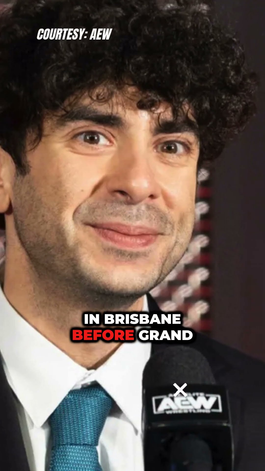 Tony Khan Booed in Australia! But More AEW Shows Are Coming! #TonyKhan #AEW #WrestlingNews #shorts