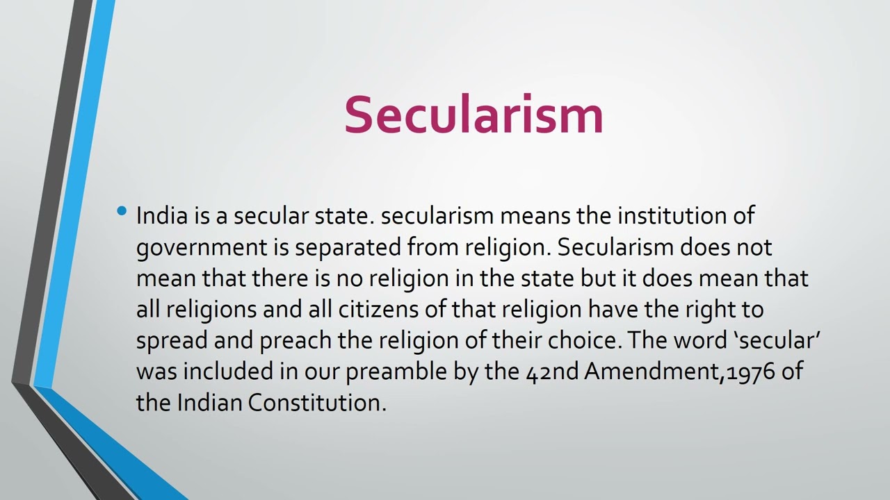 PPT on Features of constitution of India