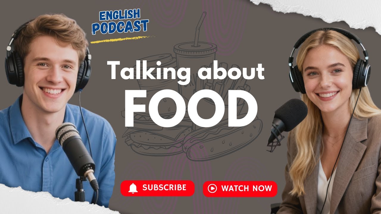 Разговор о еде на английском языке | Словарный запас и практика разговорной речи | Подкаст на анг...
