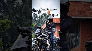 This New Girl Reaction || 🥵😱😲 #shorts #trending #video #bike #zx10r #ktm #ytshorts #viral #short