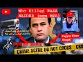 Who killed raza haider  mqm mpa