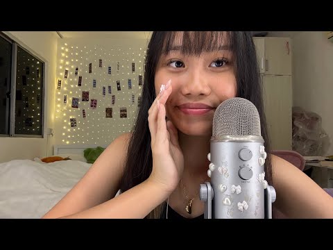 ASMR trying to whisper as close to the mic as I possibly can 🦢ྀི˚.༘⋆ (semi-inaudible ramble)