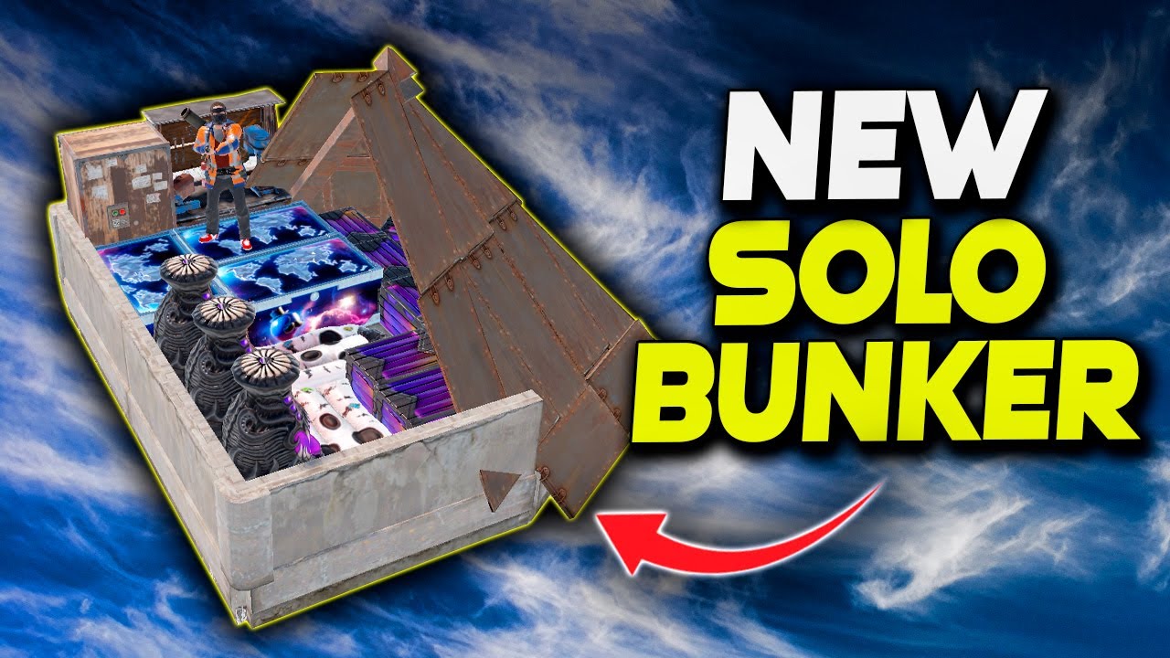 SIMPLE SOLO BUNKER In Rust 2025 / Rust Building Tutorial - YouTube