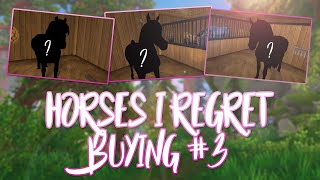 Horses I REGRET BUYING #3 (Arabians, Ponies, ...) | Star Stable Updates