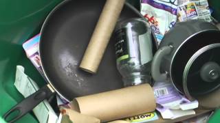 Preparing Recyclables for Single Stream